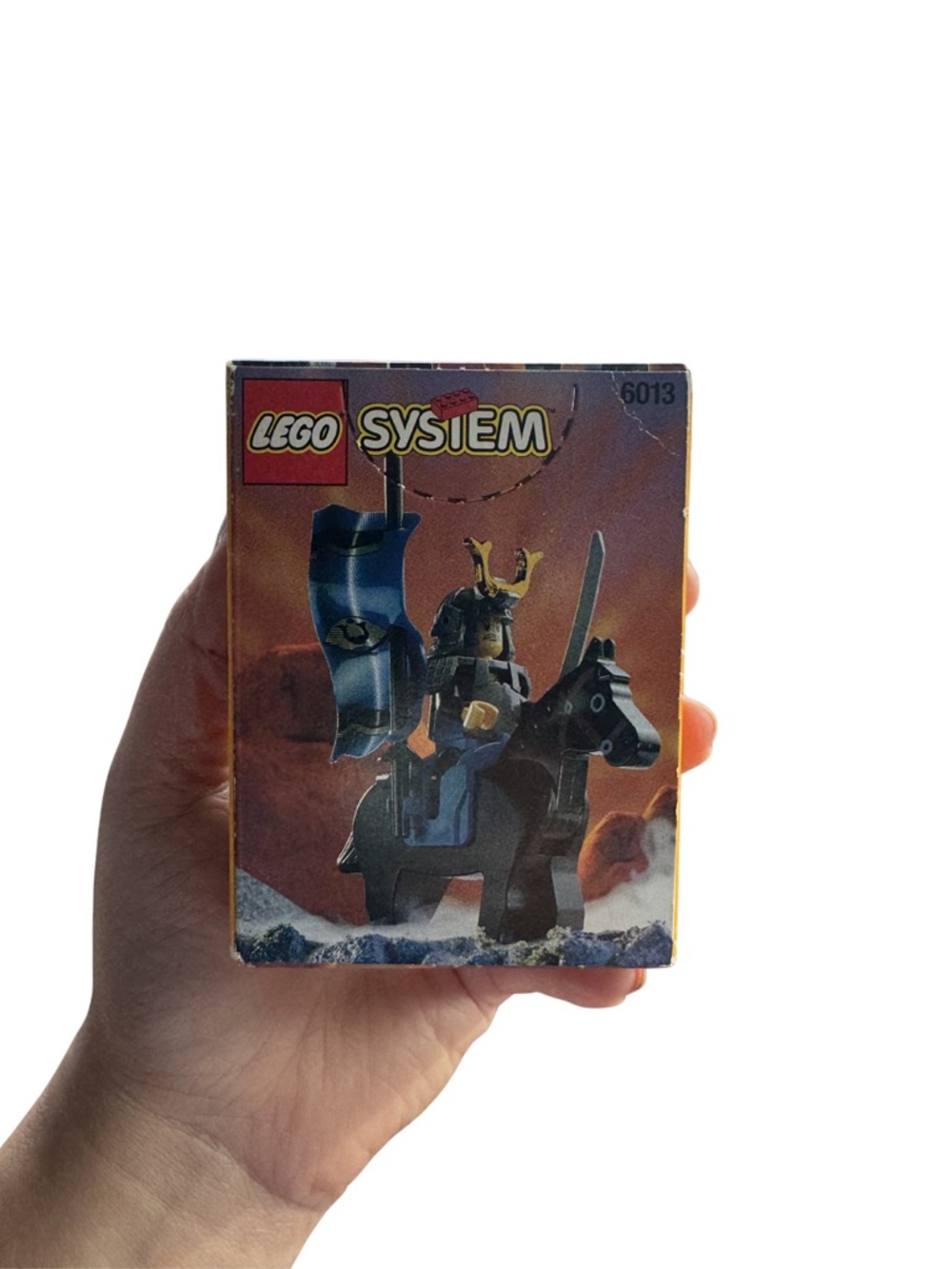Lego Yellow Samurai Swordsman Mini Box
